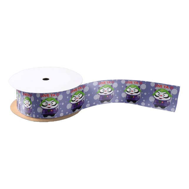 PET JOKER CUTE FUNNY SATIN RIBBON (Spool)