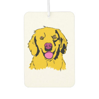 Pet Labrador Dog Car Air Freshener