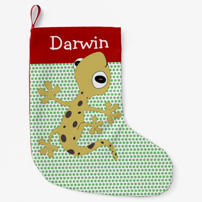 Pet Lizard Christmas Stocking (Front)