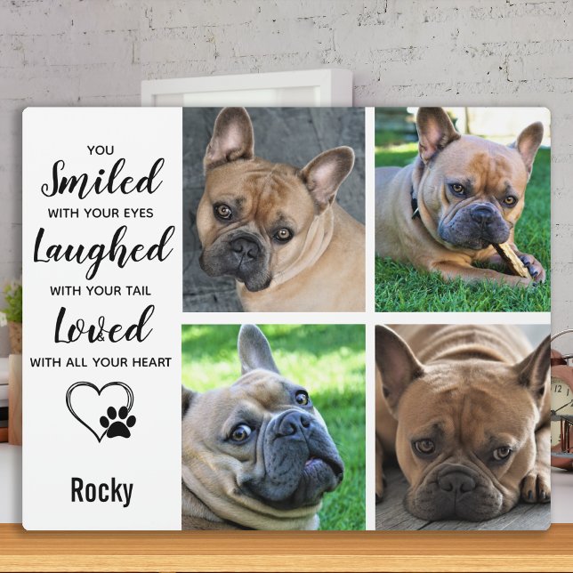 Pet Loss Gift- Dog Memorial Keepsake Pet Sympathy Plaque (Creator Uploaded)