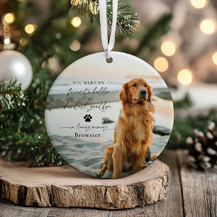 Pet Loss Keepsake Ceramic Tree Decoration