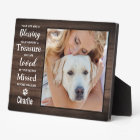 Pet Loss Keepsake Personalised Pet Memorial Photo