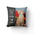 Pet Loss Personalised 2 Pictures Dog Cat Memorial