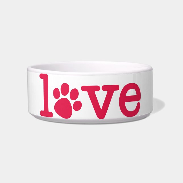Pet love bowl (Front)