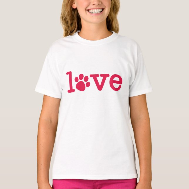 Pet love T-Shirt (Front)