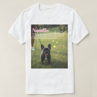 Pet Love T-Shirt – Custom Photo & Name 