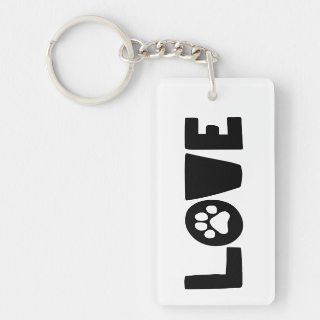 Pet Love The Dog Lover Dog Lover Art Pet Lover Art Key Ring (Front)