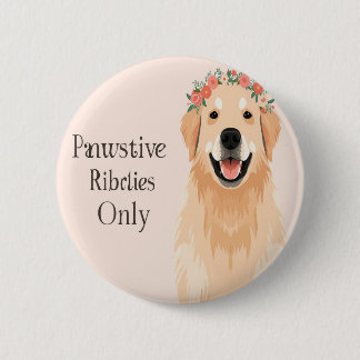 pet lover 6 cm round badge