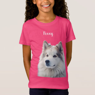 Pet Lover Custom Photo Name T-Shirt
