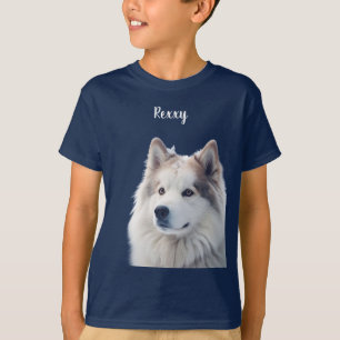 Pet Lover Custom Photo Name T-Shirt