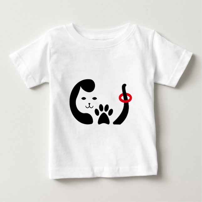 Pet Lover felling Baby T-Shirt (Front)