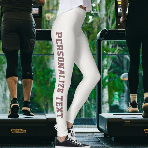 Pet Lover Neutral Vintage Rosewood Custom Made Leggings