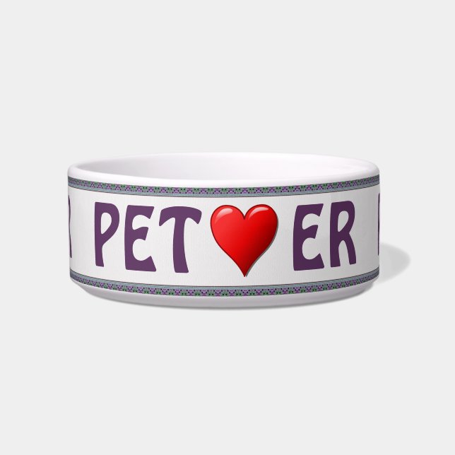 Pet Lover Pet Bowl (Front)