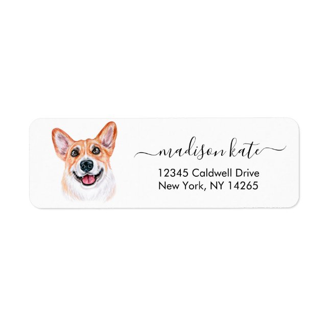 Pet Lover Return Address Labels (Front)