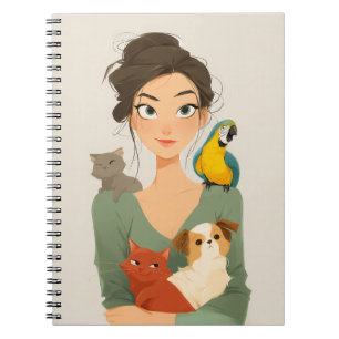 Pet Lover’s Cosy Portrait Notebook
