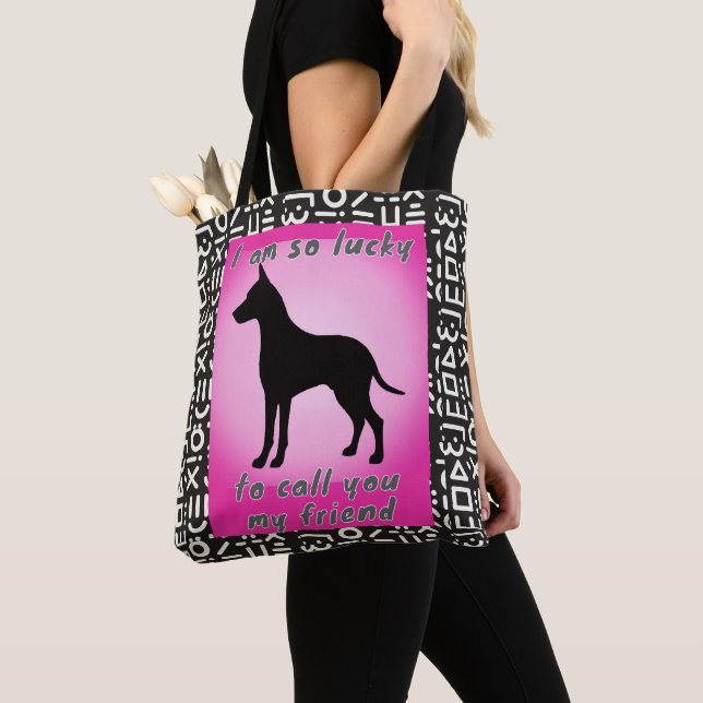 pet lover tote bag (Close Up)