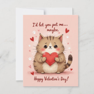 Pet Me… Maybe Holiday Card