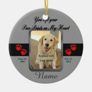 Pet Memorial Christmas Ceramic Tree Decoration