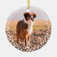 Pet Memorial Christmas Holiday Ornament