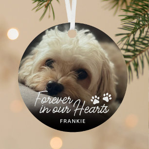 Pet Memorial Custom Photo Metal Tree Decoration