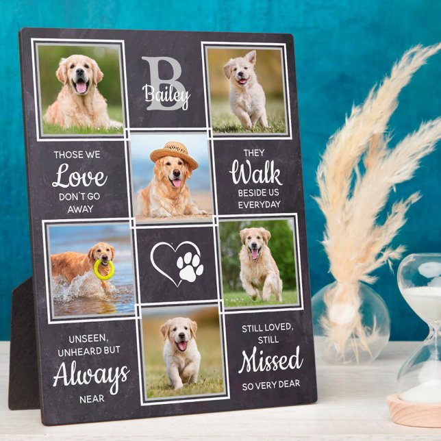Pet Memorial Dog Keepsake Sympathy Quote Pet Loss Plaque (Creator Uploaded)