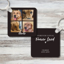 Pet Memorial Forever Loved 4 Photo Collage
