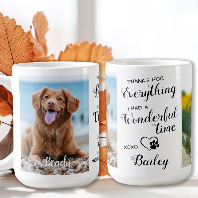 Pet Memorial From The Dog Pet Loss 2 Photo  Coffee Mug (Creator Uploaded)