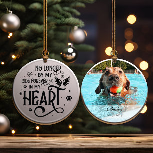 Pet Memorial Gift Personalised Dog Memorial Ceramic Tree Decoration