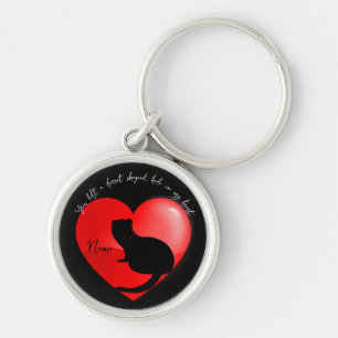 Pet memorial keepsake ferret  key ring