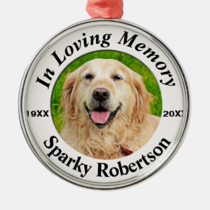 Pet Memorial Metal Tree Decoration