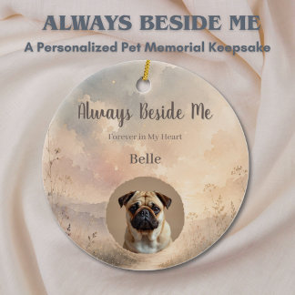 Pet Memorial Ornament – Custom Rainbow Bridge