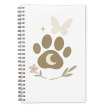 Pet Memorial Paw with Moon & Butterfly – Sympathy