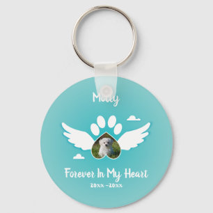 Pet Memorial Personalise Key Ring