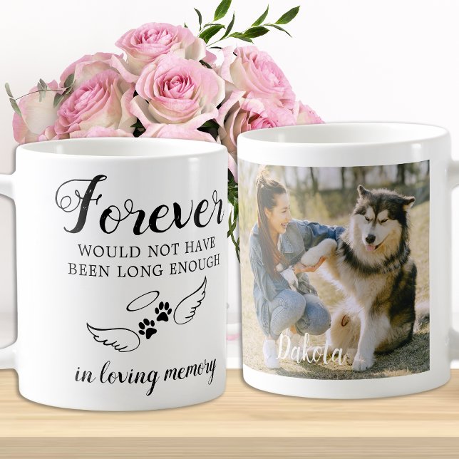 Pet Memorial Personalised Photo In Loving Memory Coffee Mug (Creator Uploaded)