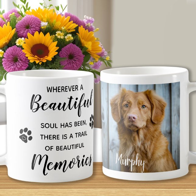 Pet Memorial Pet Loss Sympathy Keepsake Photo Coffee Mug (Creator Uploaded)