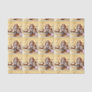 Pet memorial photo PERSONALIZE Tissue Paper