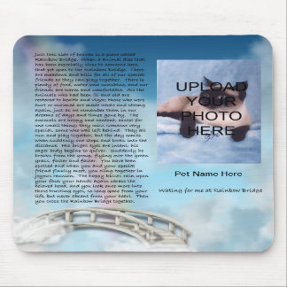 Pet Memorial Rainbow Bridge Mousepad - Personalise