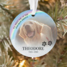 Pet Memorial Rainbow Bridge Photo Christmas