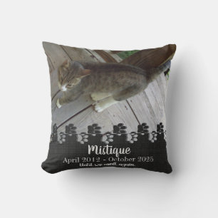 Pet Memorial Remembrance Beloved Keepsake Cushion