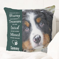 Pet Memorial Remembrance Poem 2 Dog Photo