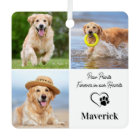 Pet Memorial Sympathy Personalised 3 Photo Collage