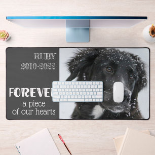 Pet Memorial Sympathy Photo Desk Mat