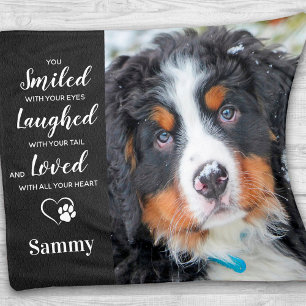 Pet Memorial Sympathy Poem Pet Loss Fleece Blanket
