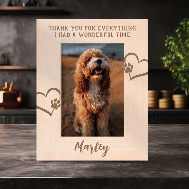 Pet Memorial Thank You Etched Frames (Creator Uploaded)