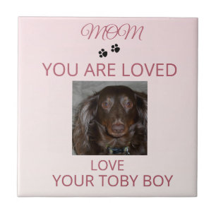 Pet Mum Love Photo Tile