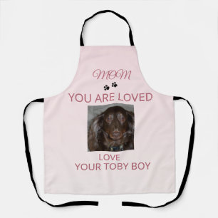 Pet Mum Loved Photo Apron