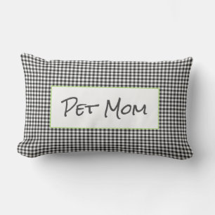 Pet Mum Mothers Day Cat Dog Paw Print Love Pets Lumbar Cushion