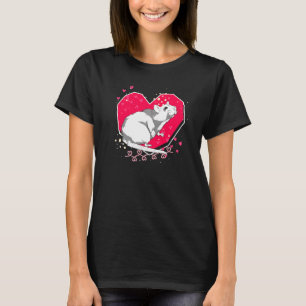 Pet Owner Animal  Heart Rat  Cute Rat T-Shirt