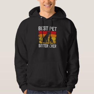 Pet Owner Animal Lover Best Pet Sitter Ever Premiu Hoodie