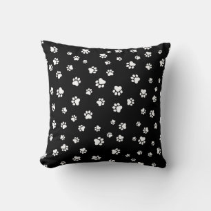Pet Paw - Car or Dog Seamless Pattern Cushion